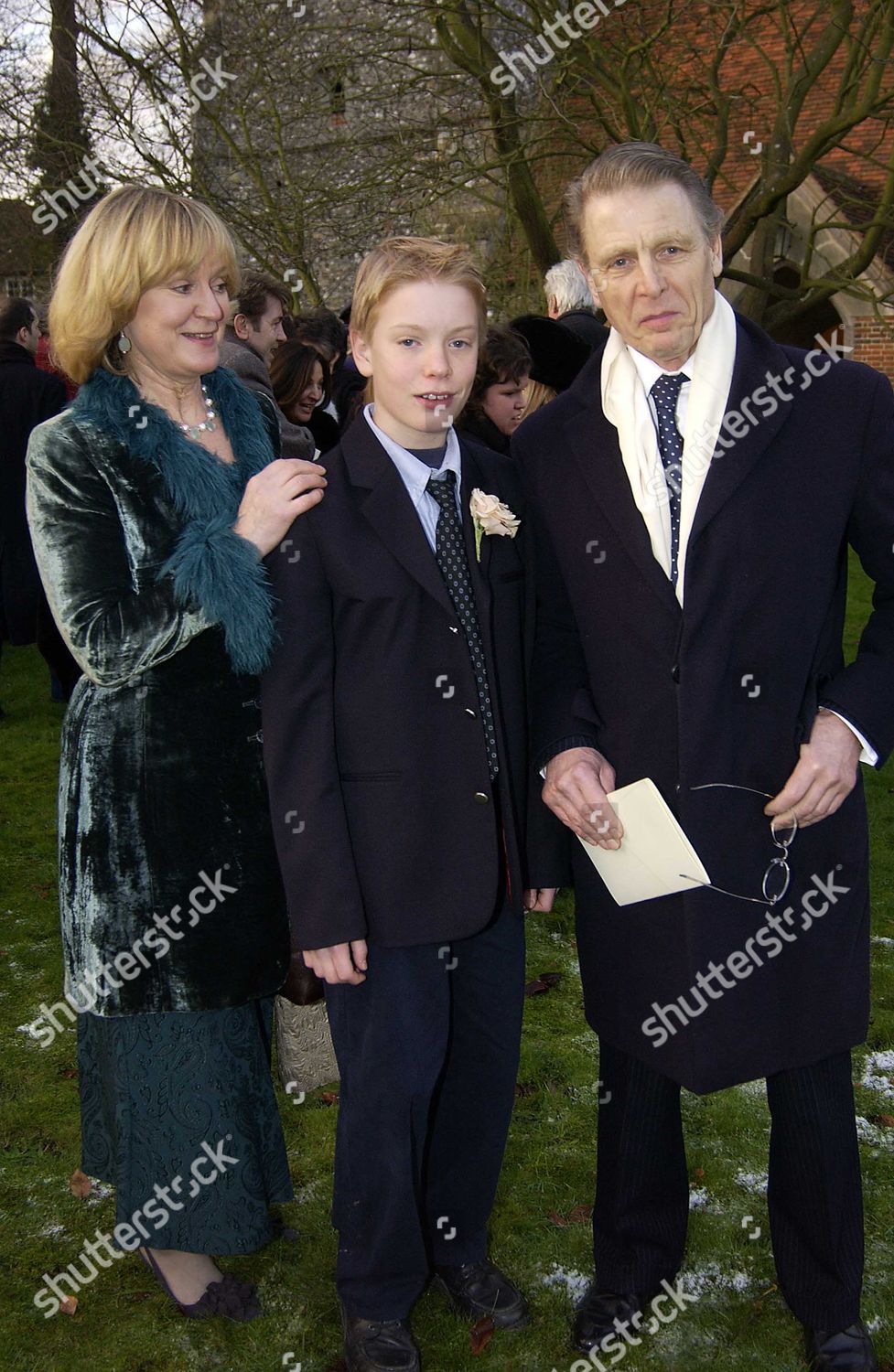 Joanna David Edward Fox Their Son Editorial Stock Photo - Stock Image ...