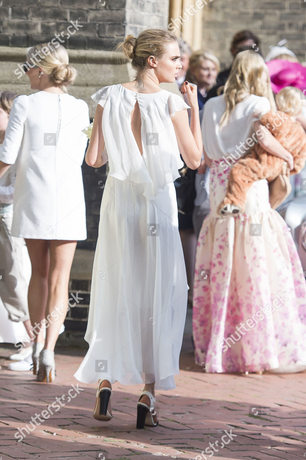 Wedding Poppy Delevingne James Cook St Pauls Editorial Stock Photo