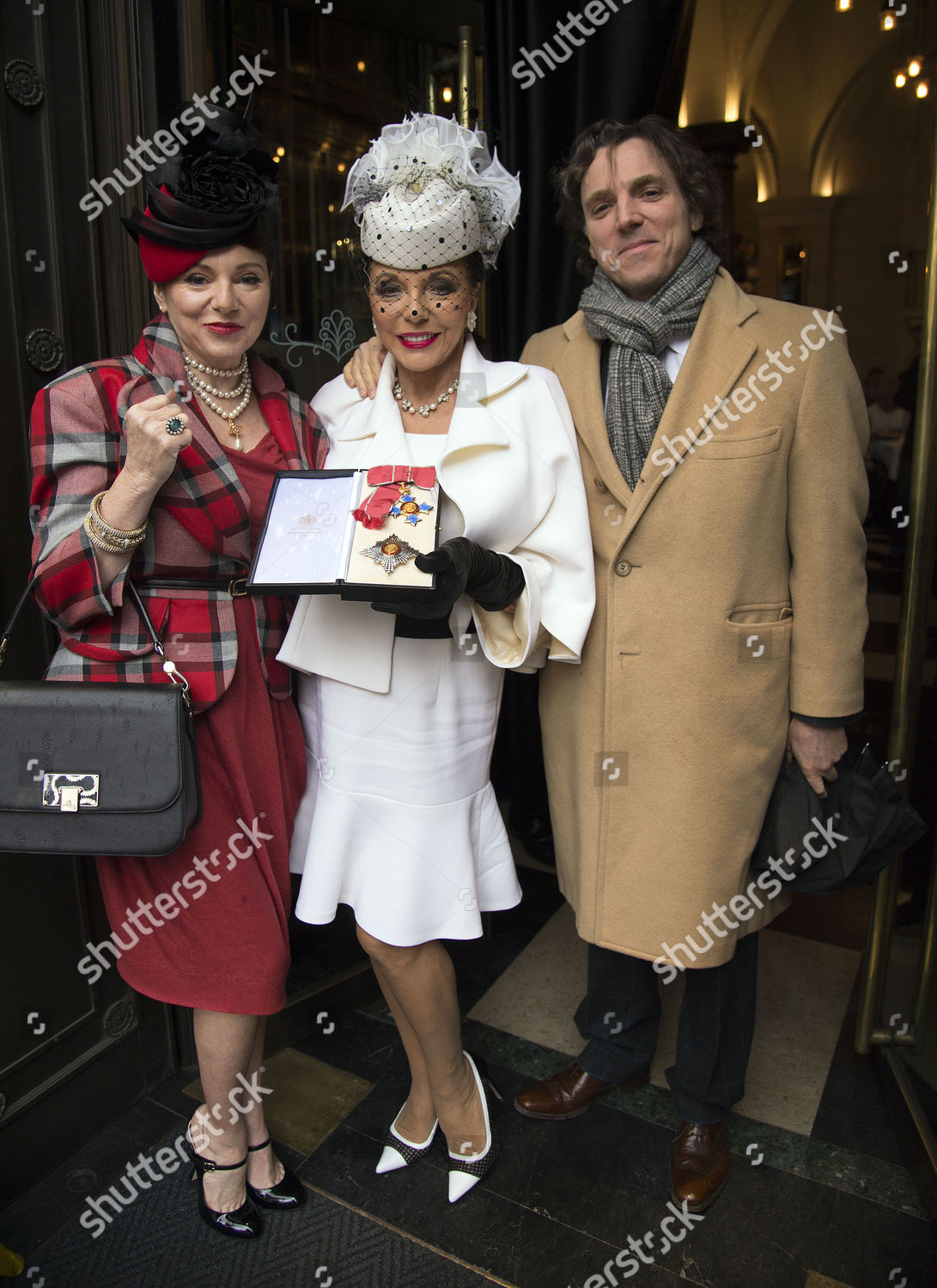 Dame Joan Collins Her Husband Percy Editorial Stock Photo Stock Image   Shutterstock 7531075ae 