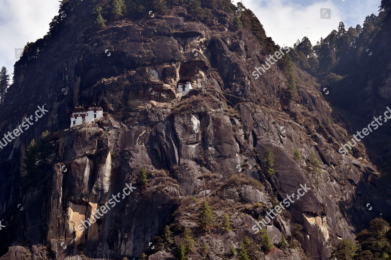 Paro Taktsang Tigers Nest Monastery Which Editorial Stock Photo - Stock ...