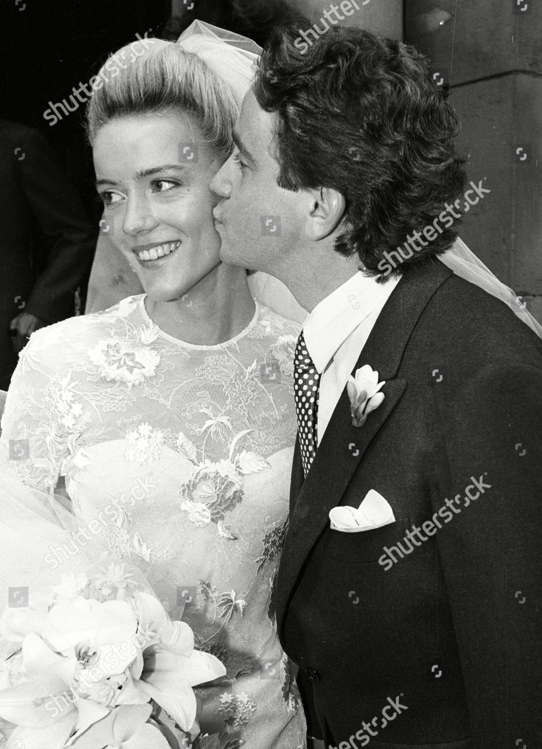 Wedding Spyros Niarchos Daphne Guinness Greek Editorial Stock Photo