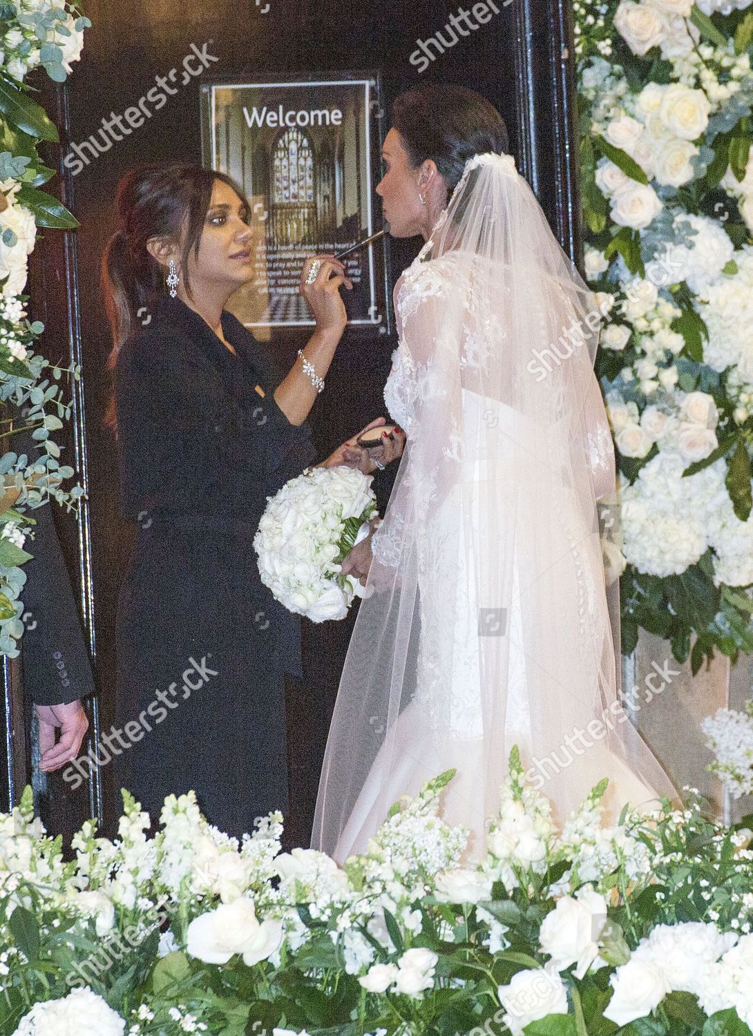 20 12 15 Wedding Frank Lampard Christine Editorial Stock Photo