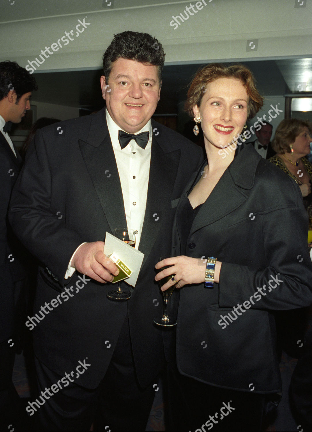 Robbie Coltrane His Wife Rhona Gemmell Editorial Stock Photo - Stock ...