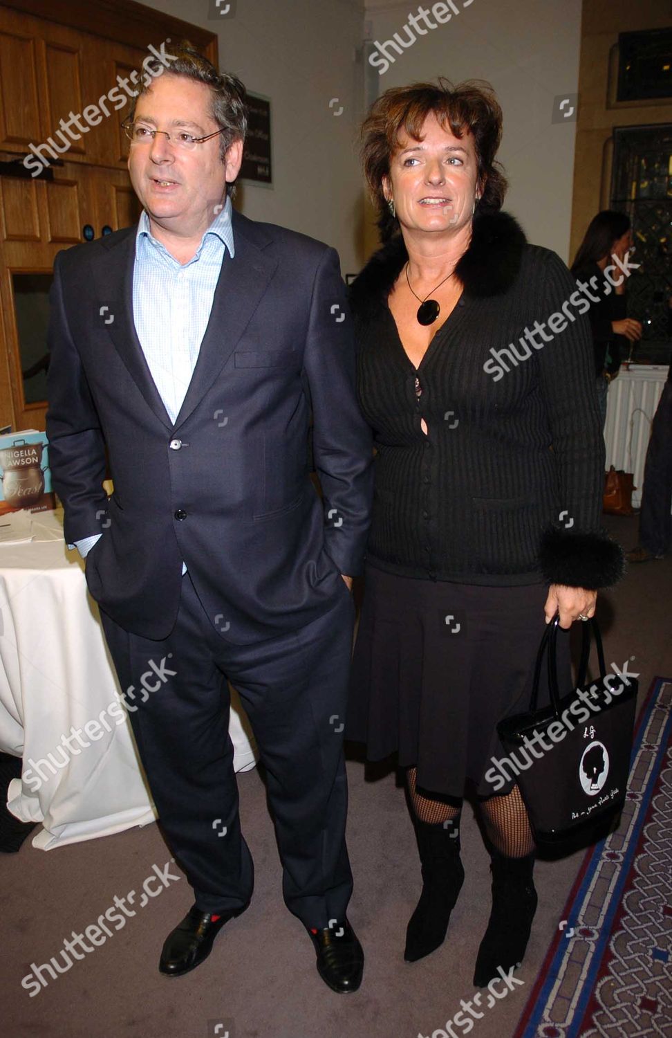 Dominic Lawson His Wife Rosa Monckton Editorial Stock Photo - Stock ...