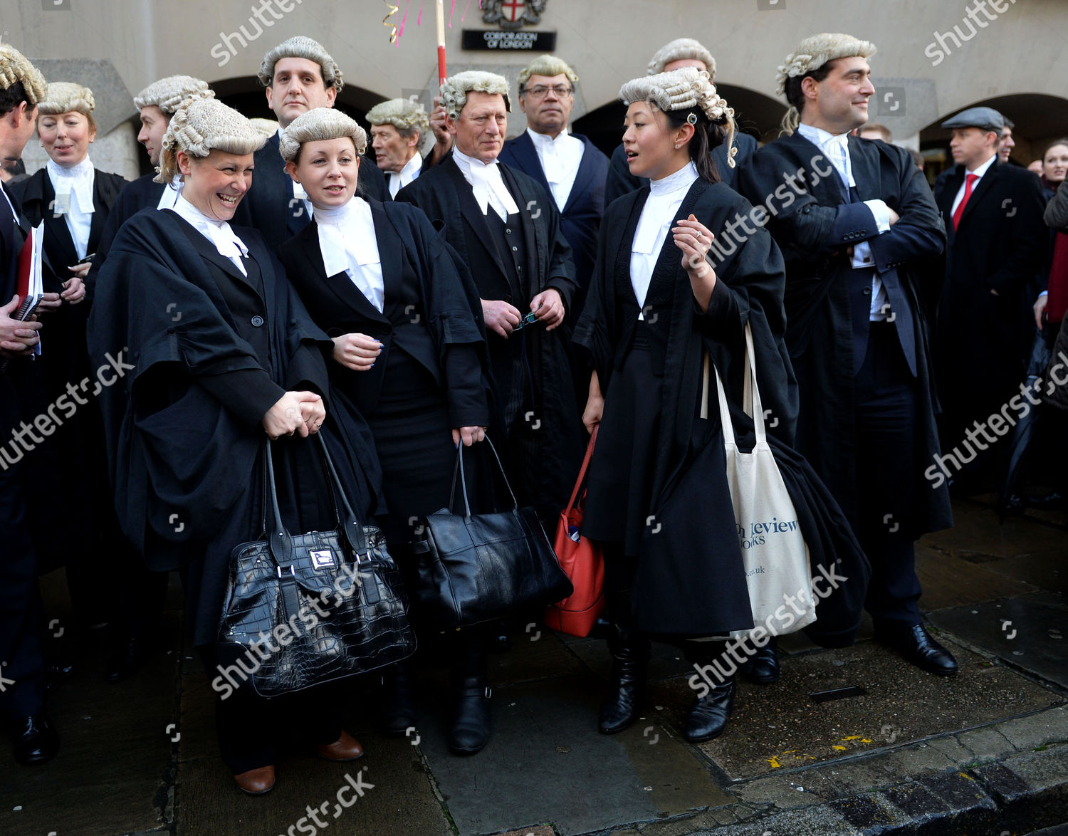 female barrister court dress