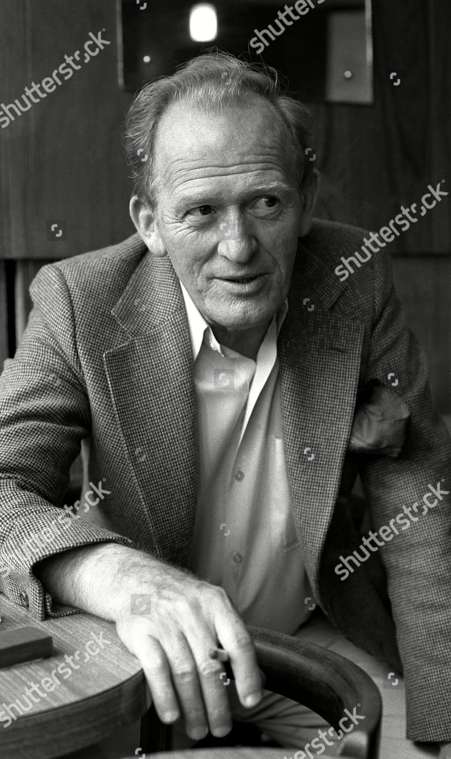 Gordon Jackson During Break Rehearsals Wimbledon Editorial Stock Photo