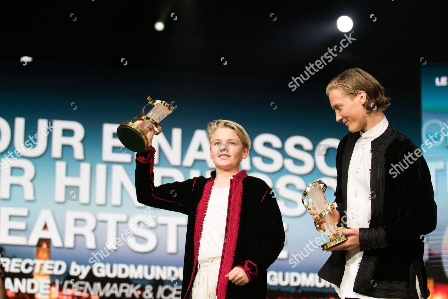 Baldur Einarsson Blaer Hinriksson Attends Closing - Foto de stock de