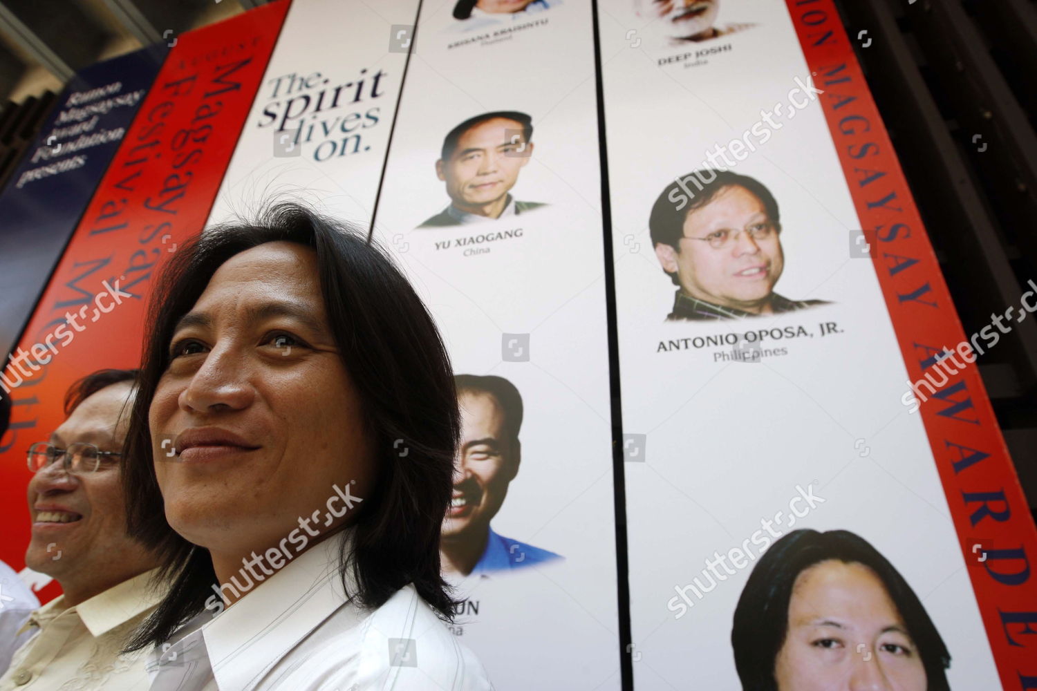 Awardees 2009 Ramon Magsaysay Award Pose Editorial Stock Photo - Stock ...