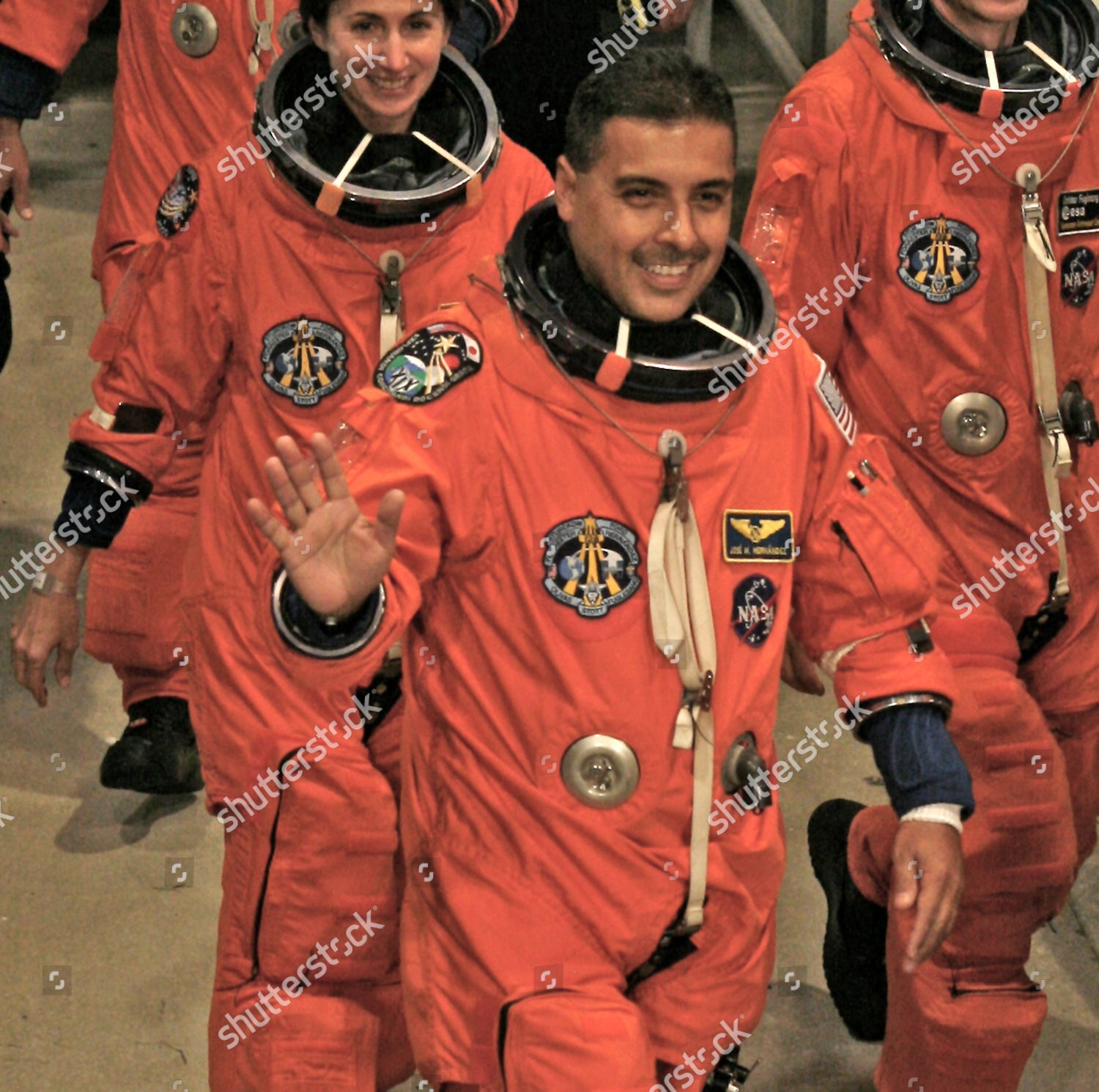 Space Shuttle Discovery Crew Walks Out Editorial Stock Photo Stock Image Shutterstock