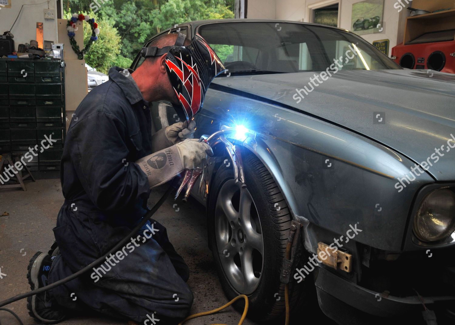 Welding Car Editorial Stock Photo Stock Image