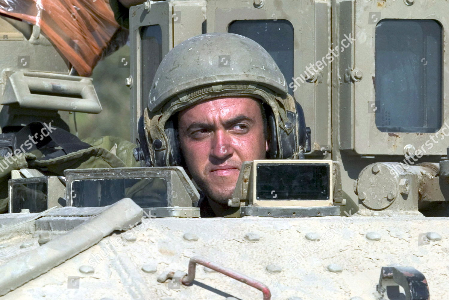 Israeli Soldier His Tank Israeli Defense Editorial Stock Photo Stock