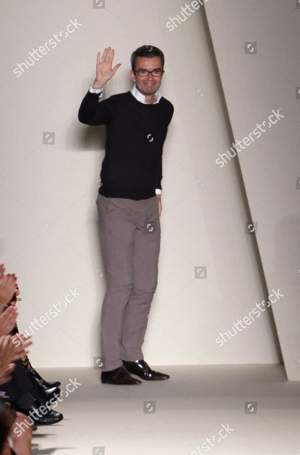 Swiss Fashion Designer Albert Kriemler Wawes Editorial Stock Photo
