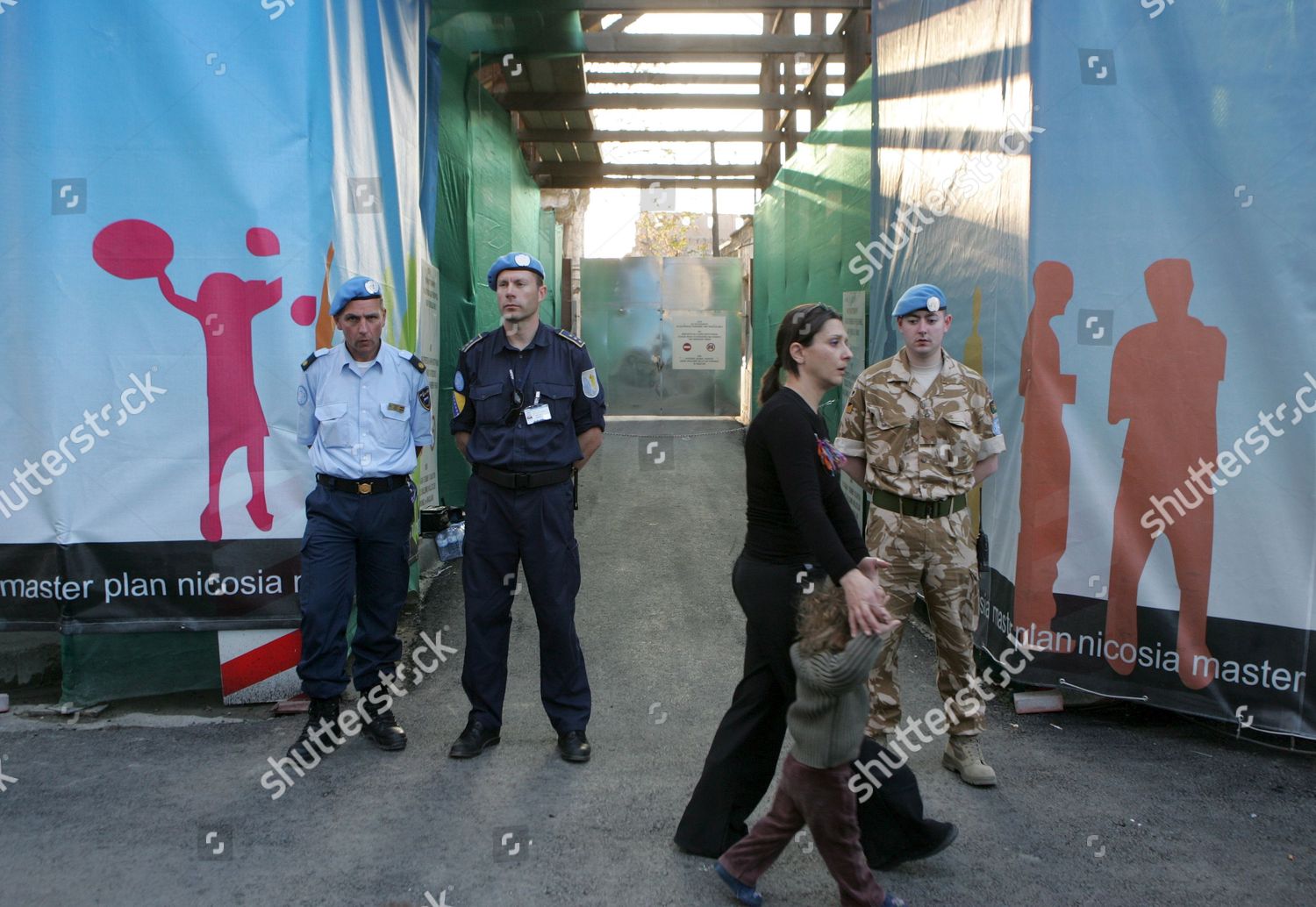 United Nations Soldiers Man Checkpoint On Editorial Stock Photo - Stock ...