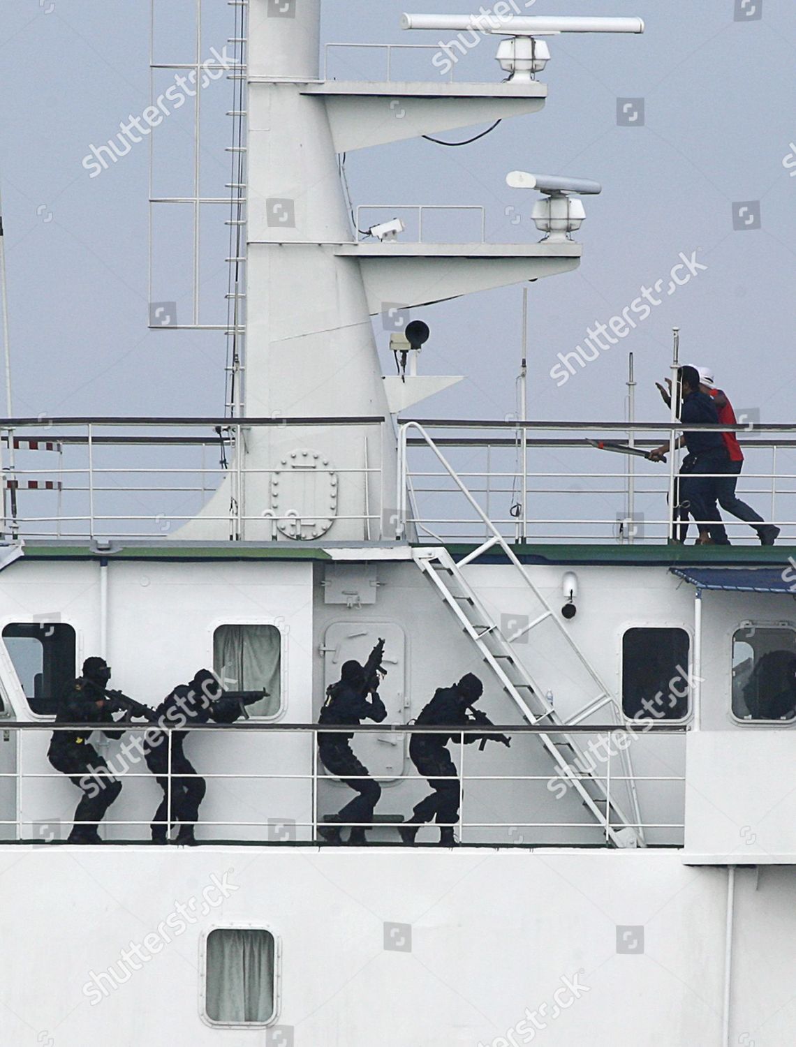 Royal Malaysian Police Special Forces Personnel Editorial Stock Photo