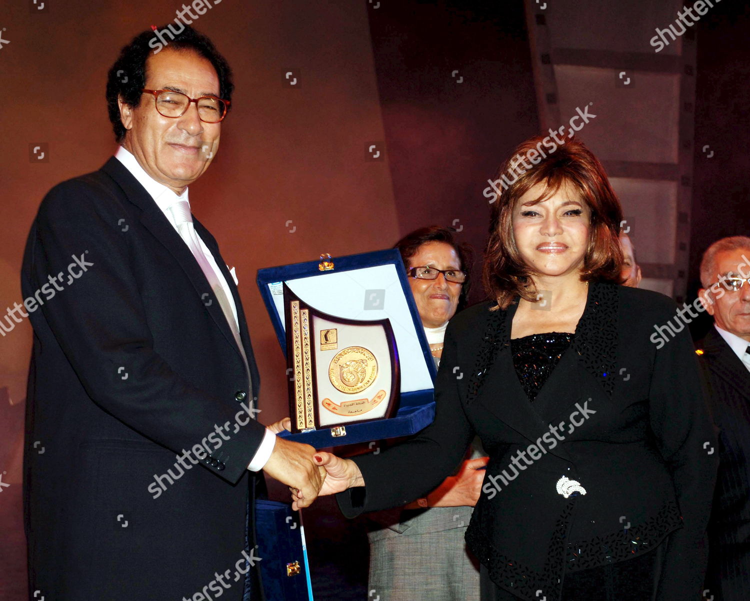 Egyptian Actress Magda R Receives Honour Editorial Stock Photo - Stock ...