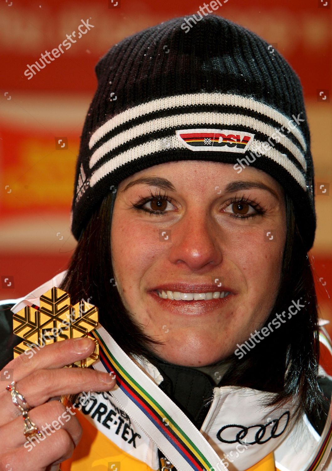 Gold Medal Winner Kathrin Hoelzl Germany Editorial Stock Photo Stock