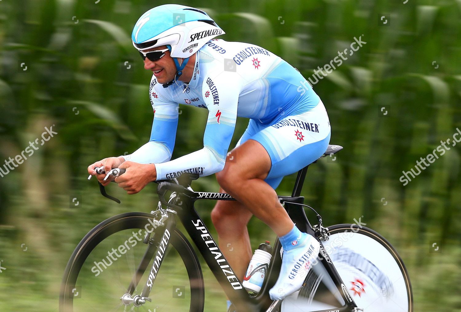 German Cyclist Robert Foerster Gerolsteiner Team Editorial Stock Photo ...