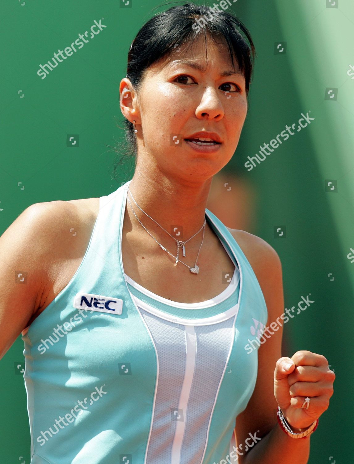 Japanese Player Shinobu Asagoe Pumps Her Editorial Stock Photo Stock