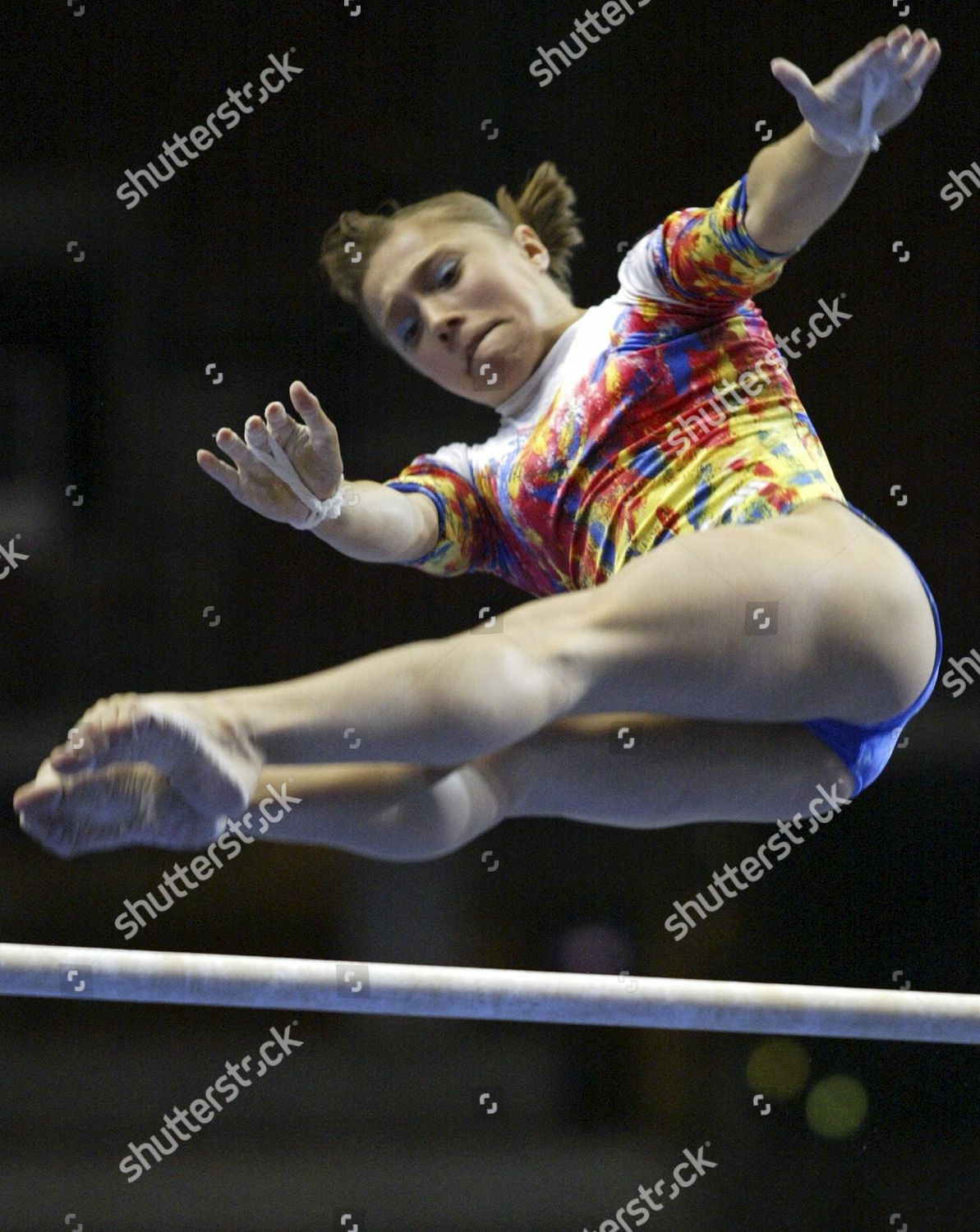 Monica Rosu Romania Competes On Uneven Editorial Stock Photo Stock