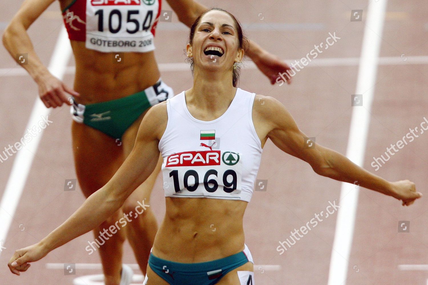 Bulgarian Vanya Stambolova R Celebrates While Editorial Stock Photo ...