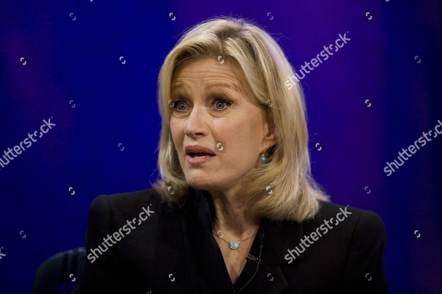 Abc News Anchor Diane Sawyer Speaks Editorial Stock Photo - Stock Image