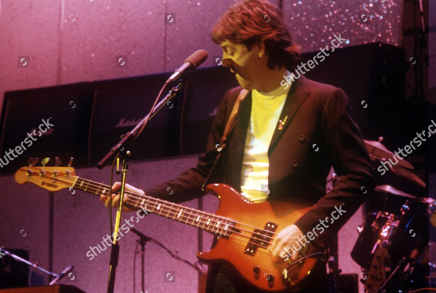 Paul Mccartney Wings Concert Editorial Stock Photo - Stock Image ...