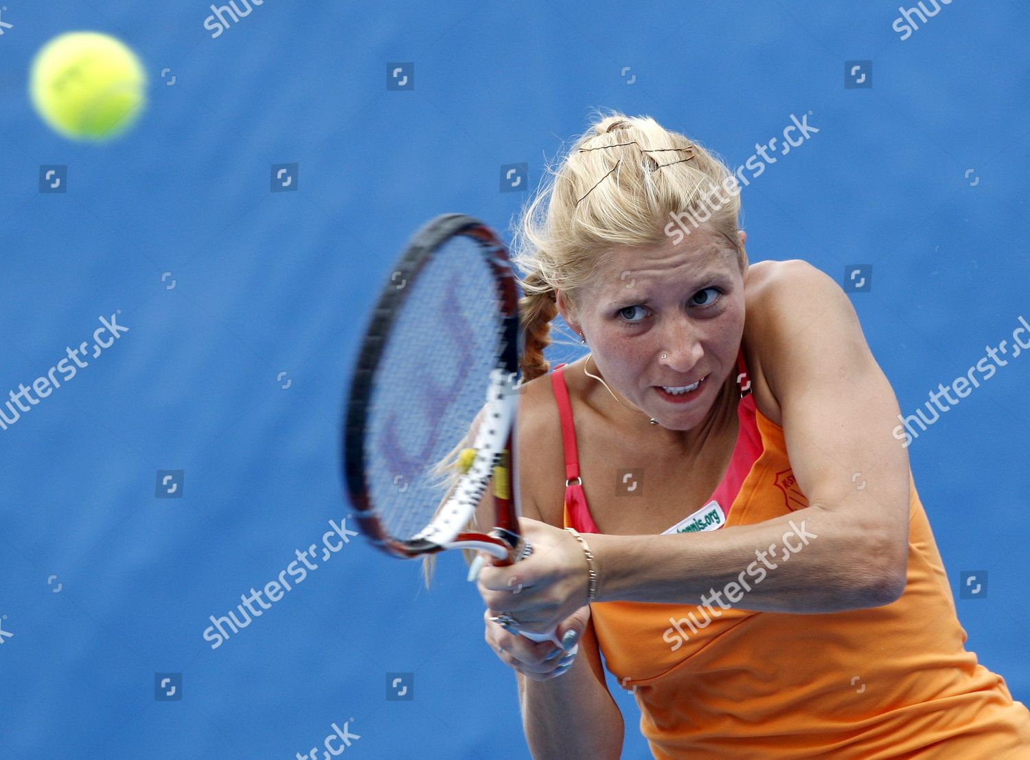 Alona Bondarenko Ukraine Returns Ball During Editorial Stock Photo ...