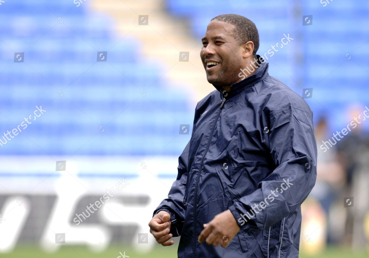 Former Footballer John Barnes Pictured During Editorial Stock Photo