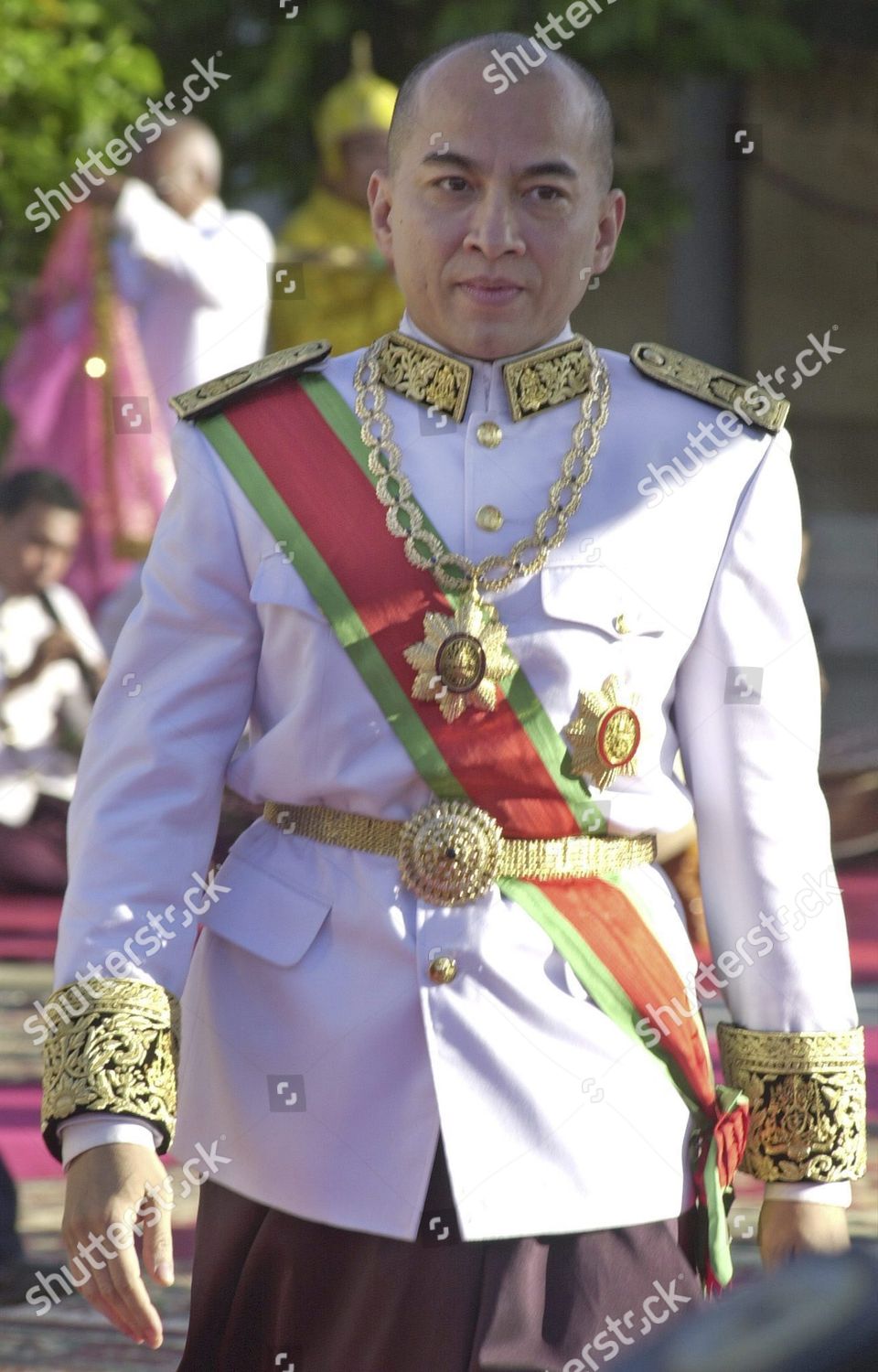 Cambodias New King Norodom Sihamoni C Editorial Stock Photo - Stock ...