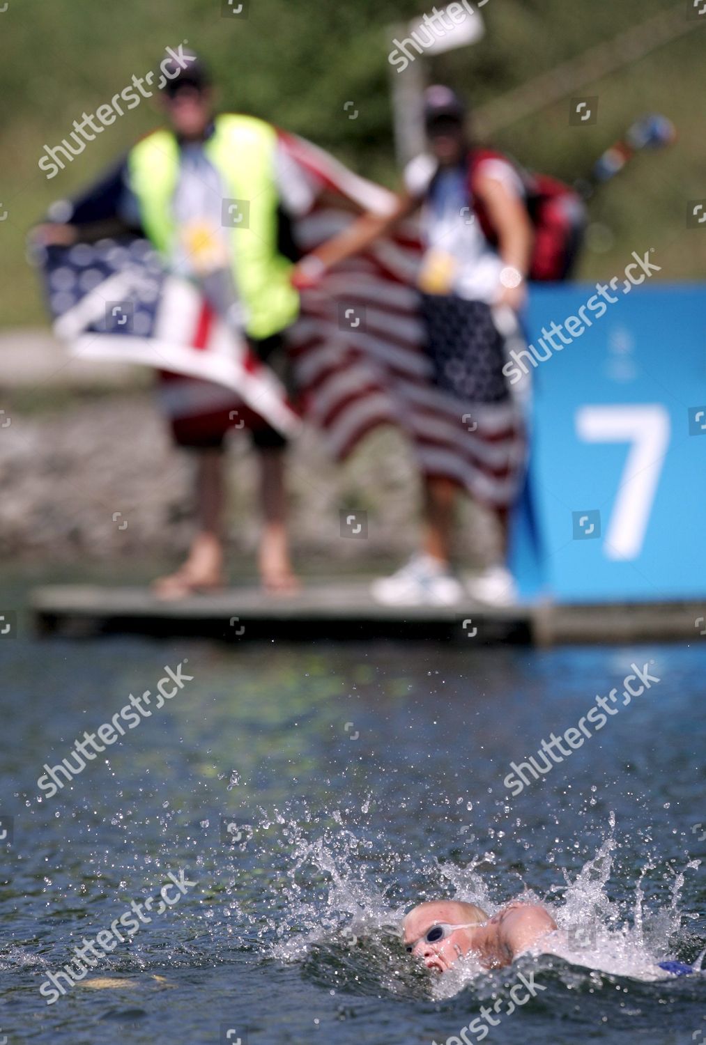 Chip Peterson Usa Passes Fans Waving Editorial Stock Photo Stock