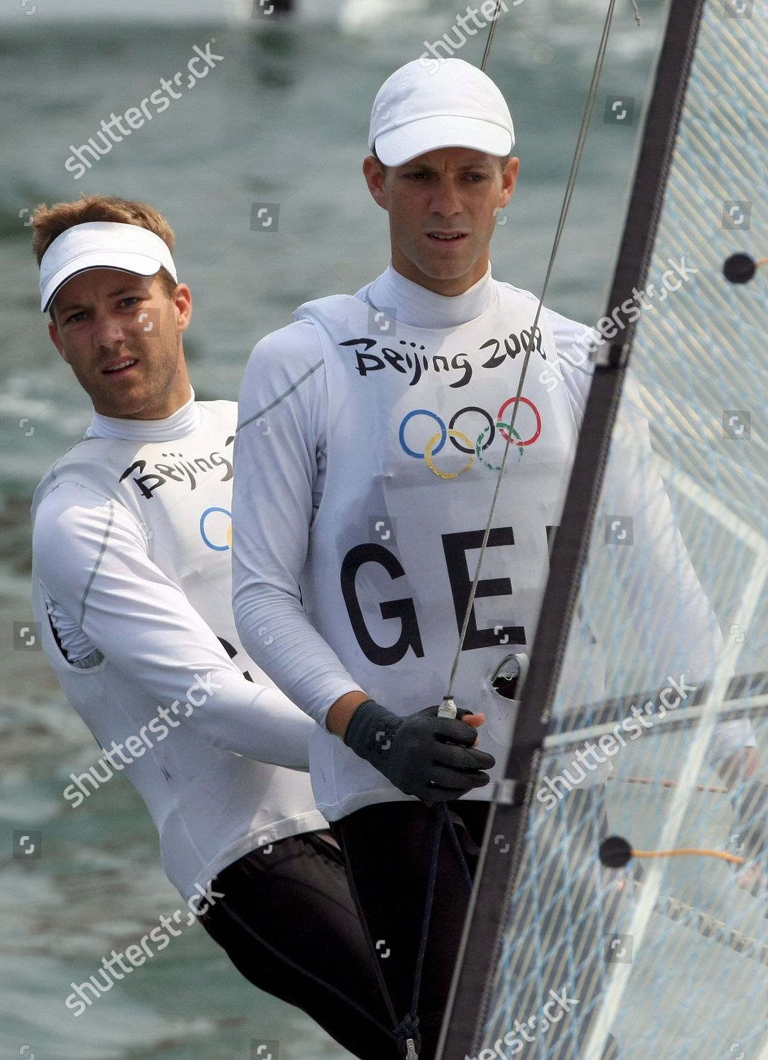 German Tornado Sailors Johannes Polgar Florian Editorial Stock Photo