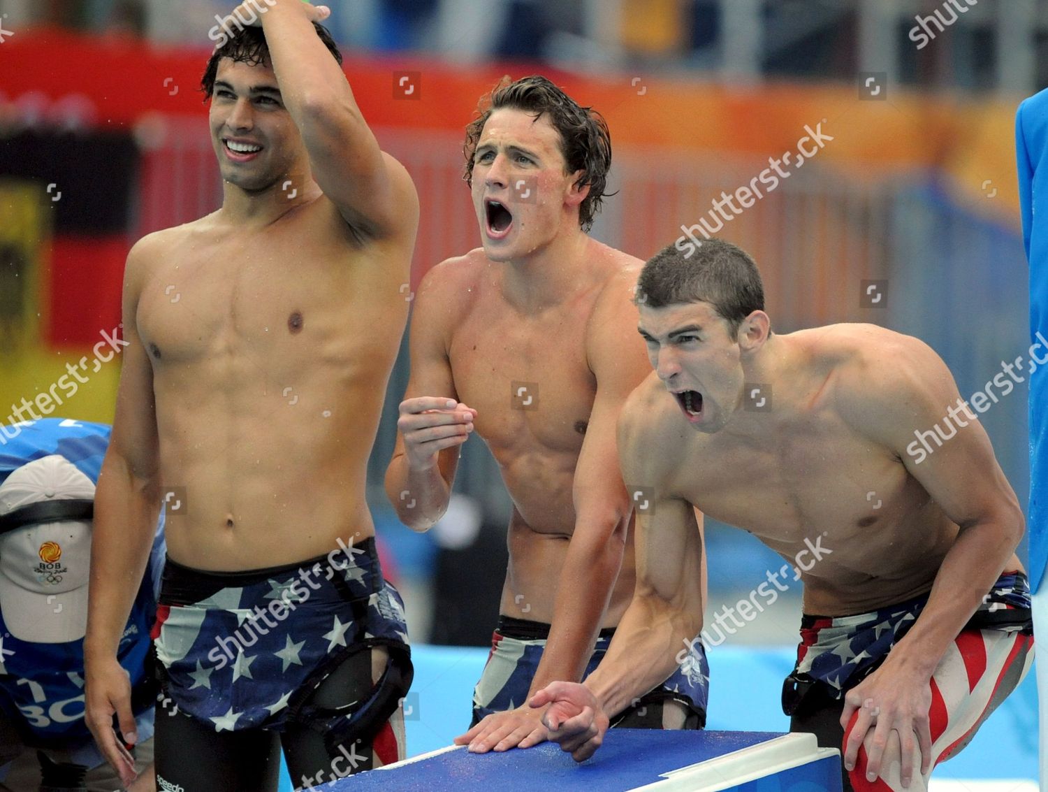 Lr Us Team Swimmer Ricky Berens Editorial Stock Photo Stock Image Shutterstock