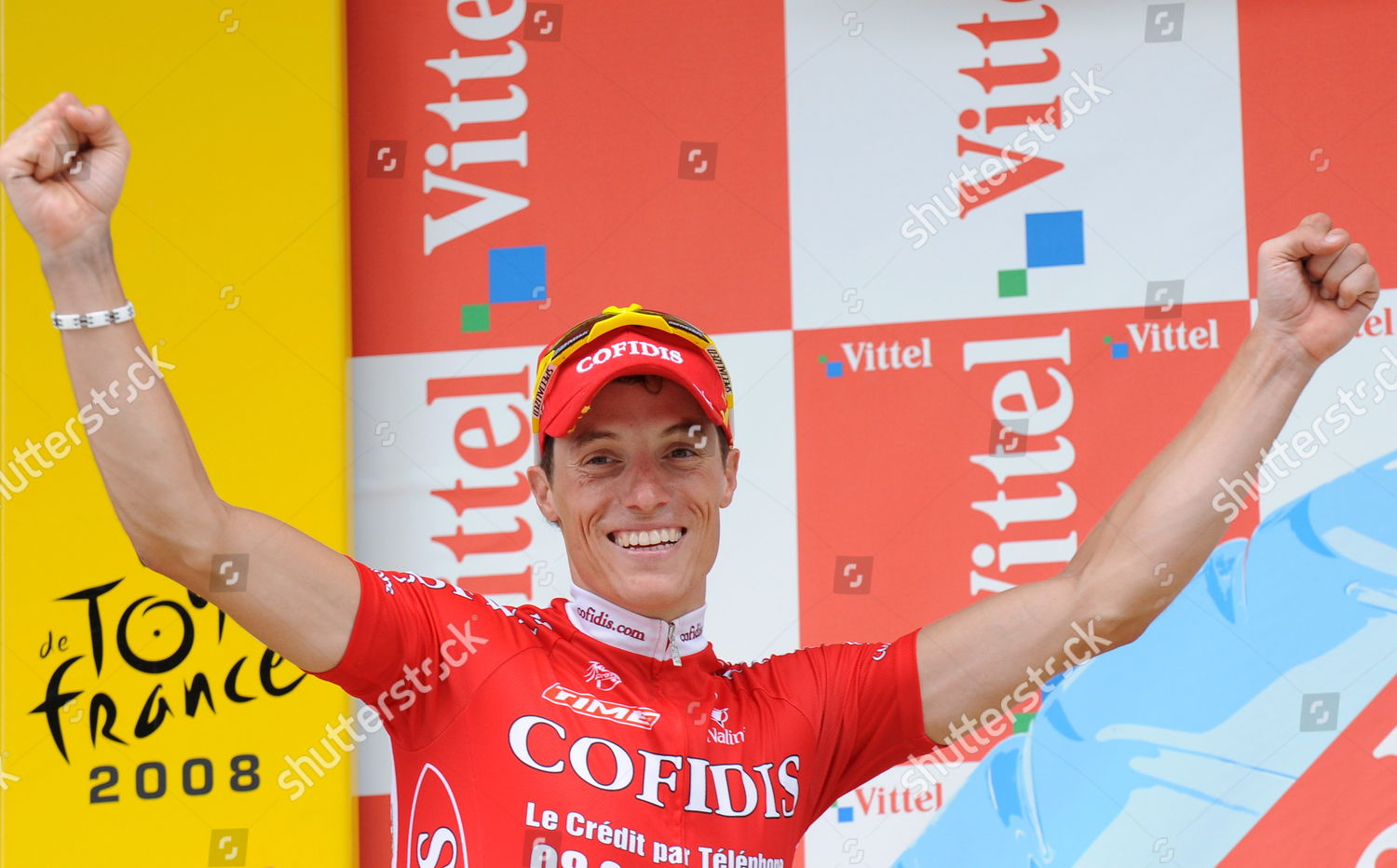 Cyclisme Cycliste Casquette Cofidis Porte 2005 Moncoutie Chavanel Vasseur