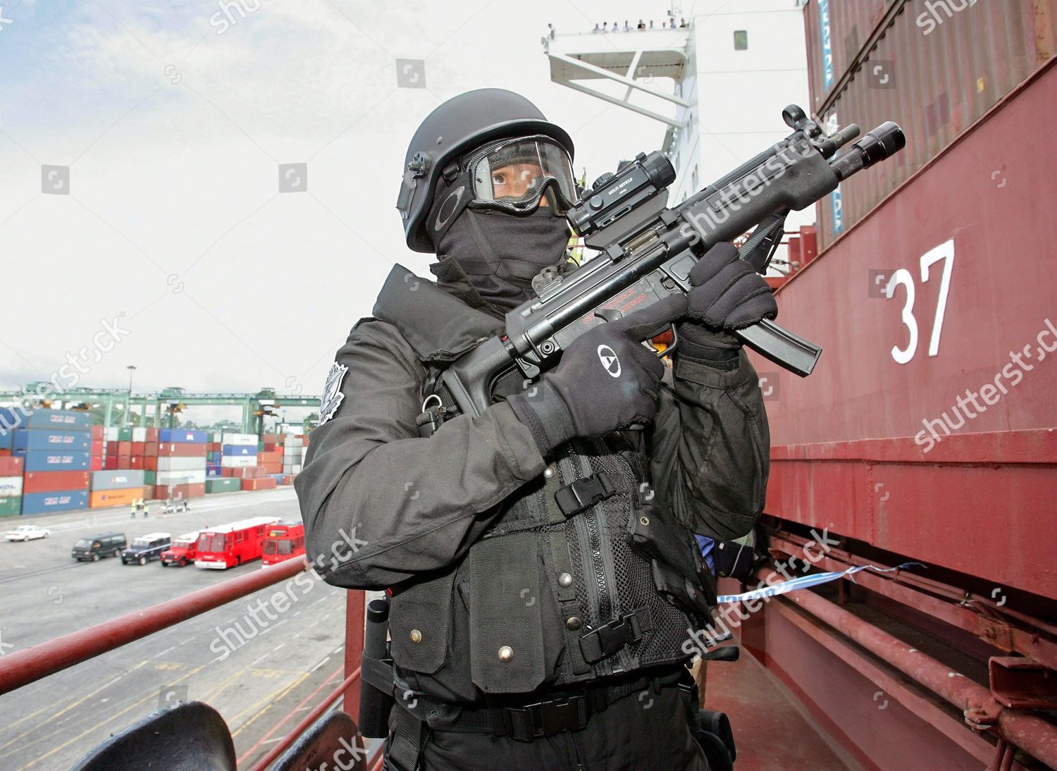 Singapore Police Force Special Operations Commando Editorial Stock ...