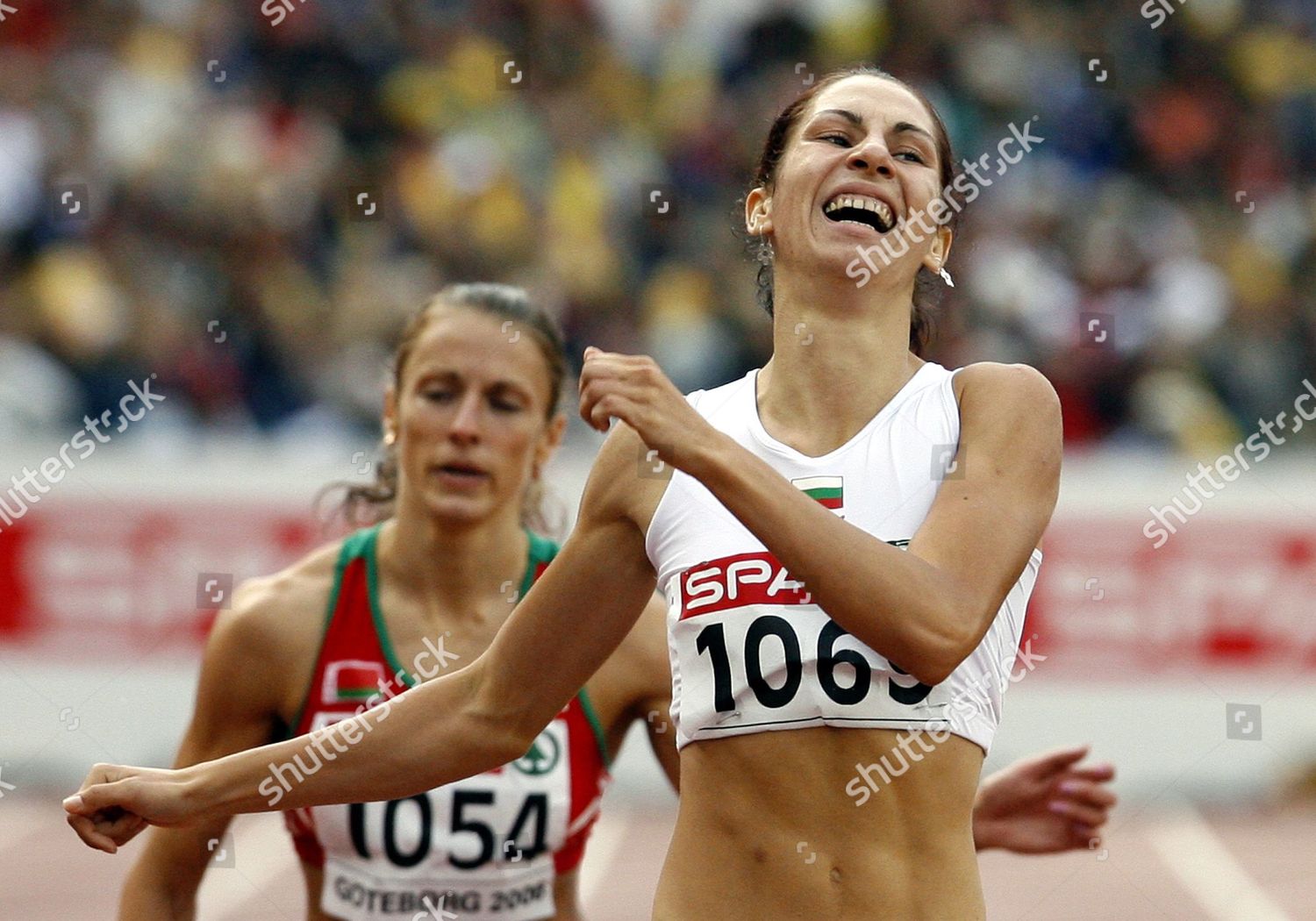 Bulgarian Vanya Stambolova R Celebrates While Editorial Stock Photo ...