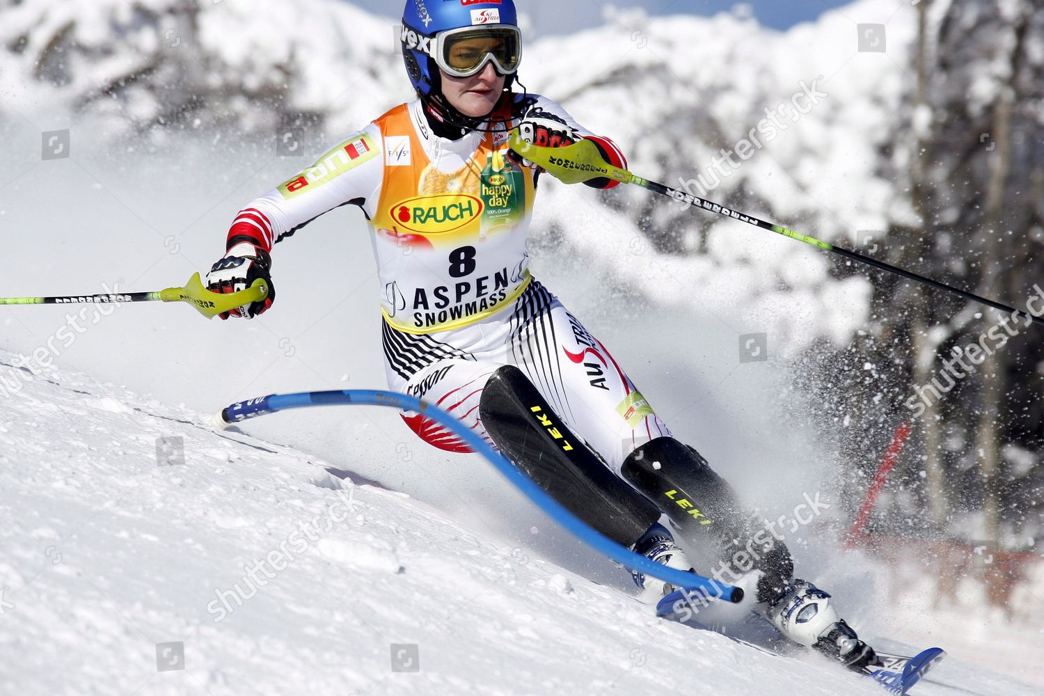 Kathrin Zettel Austria Skis Her First Editorial Stock Photo - Stock ...