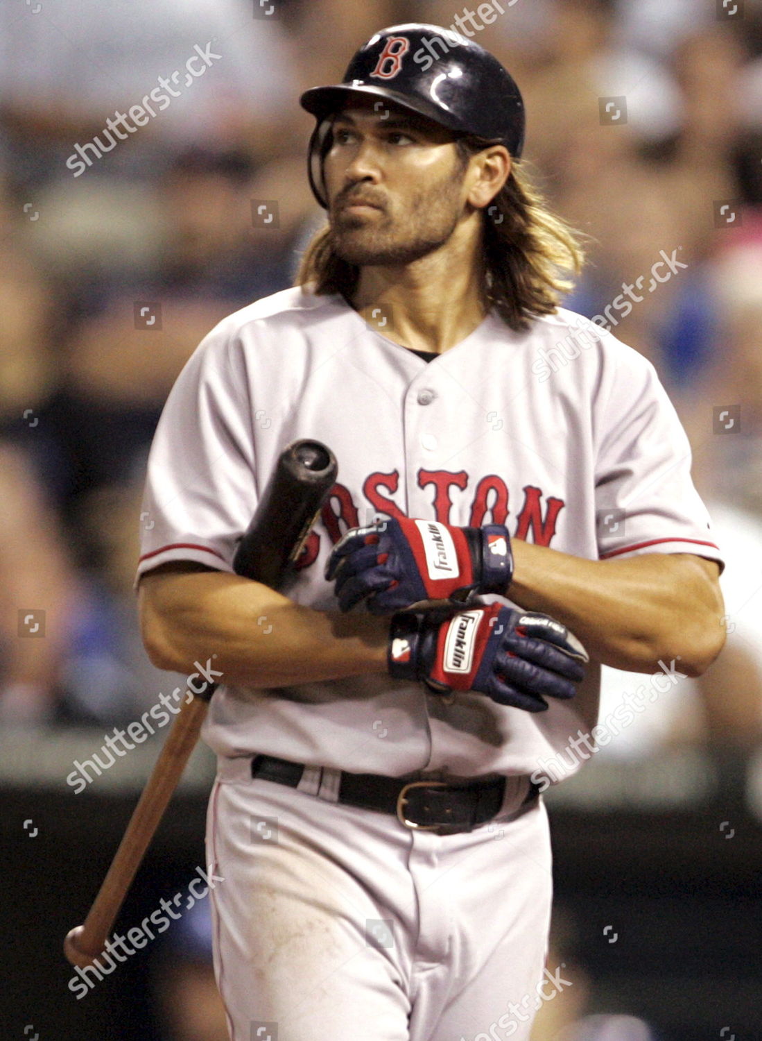 Boston Red Sox Johnny Damon After Editorial Stock Photo Stock Image