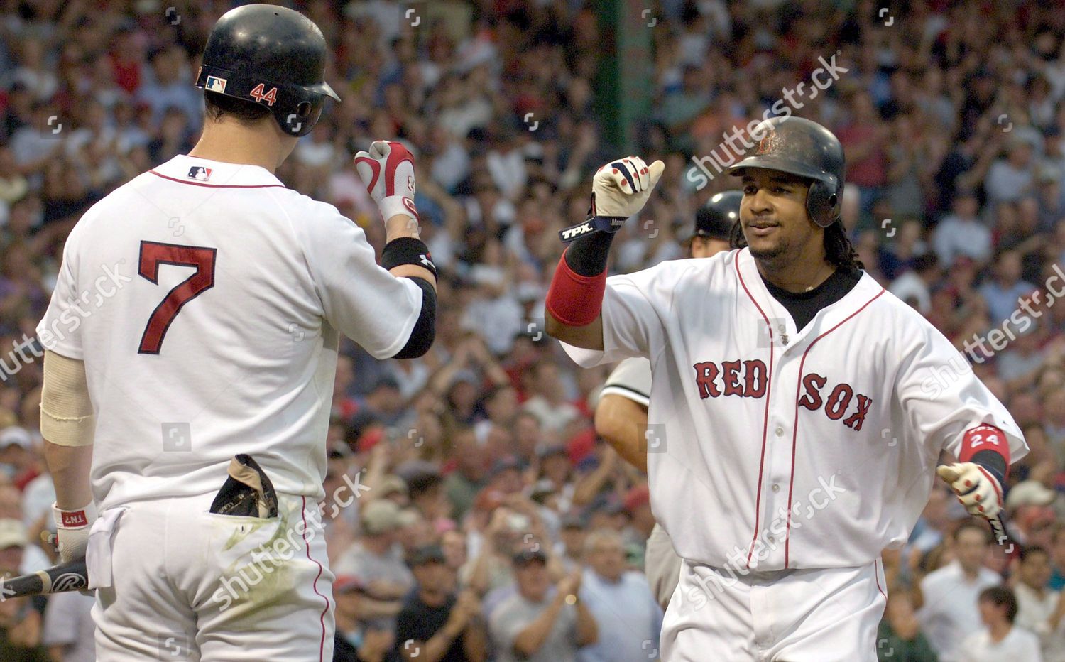 Boston Red Sox Manny Ramirez R Editorial Stock Photo - Stock Image