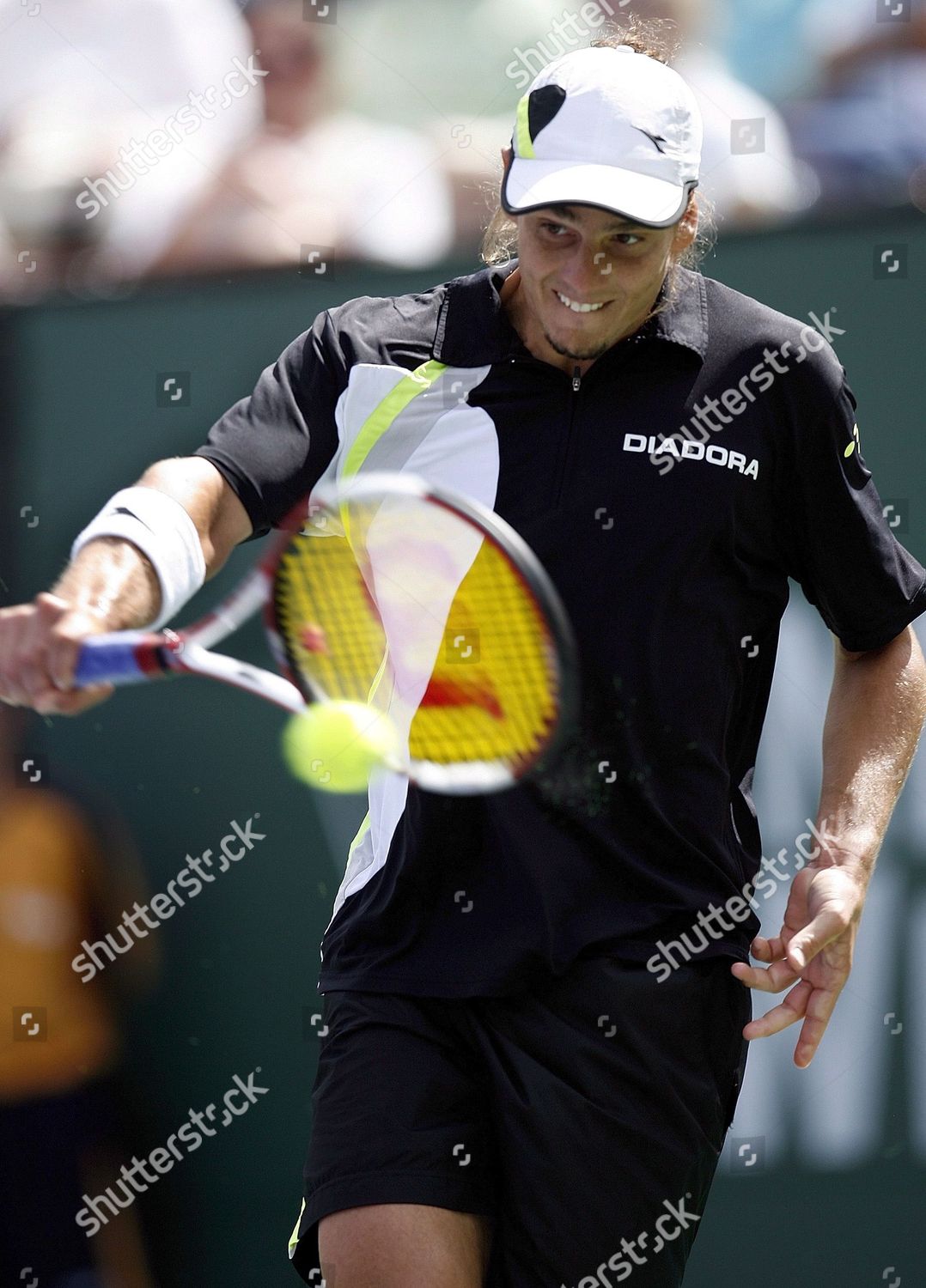 Gaston Gaudio Argentina Hits Backhand Against Marcos Editorial Stock Photo Stock Image Shutterstock