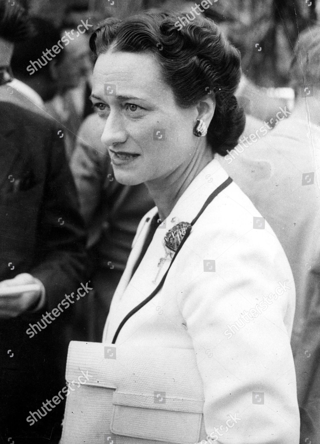 Duchess Windsor Bermuda Aug 1940 Editorial Stock Photo - Stock Image ...