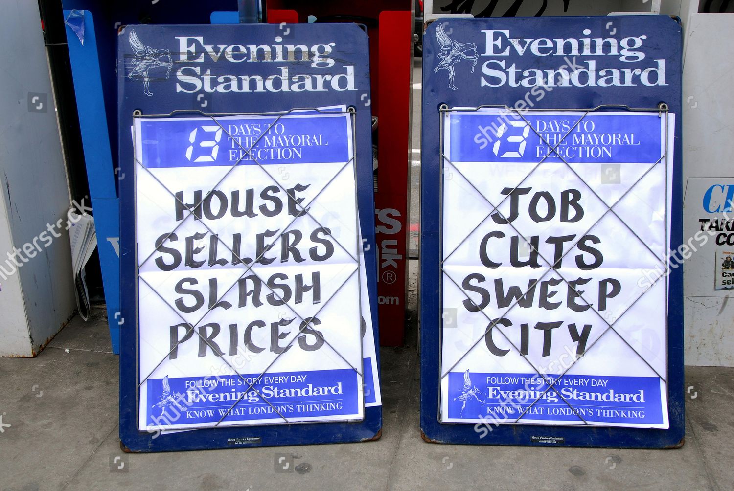 Evening Standard Newspaper Headlines About House Property