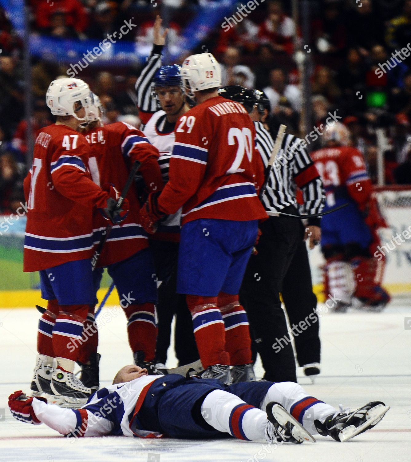 Slovakia Player Lubos Bartecko He Lays Editorial Stock Photo Stock