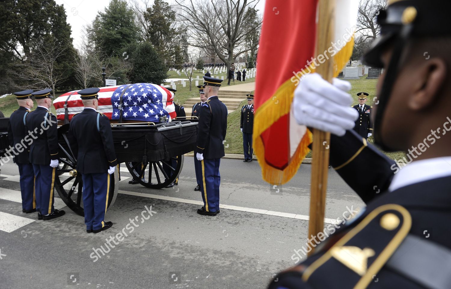 Us Army Casket Team During Former Editorial Stock Photo - Stock Image ...