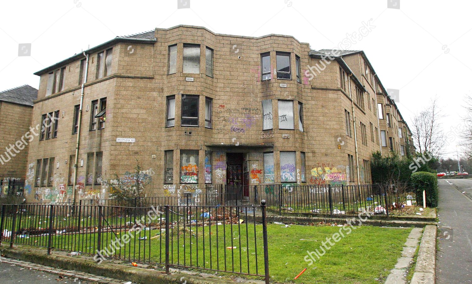 Glasgow council estate