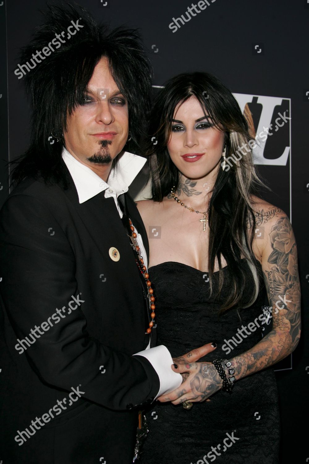 Nikki Sixx Kat Von D Editorial Stock Photo - Stock Image | Shutterstock