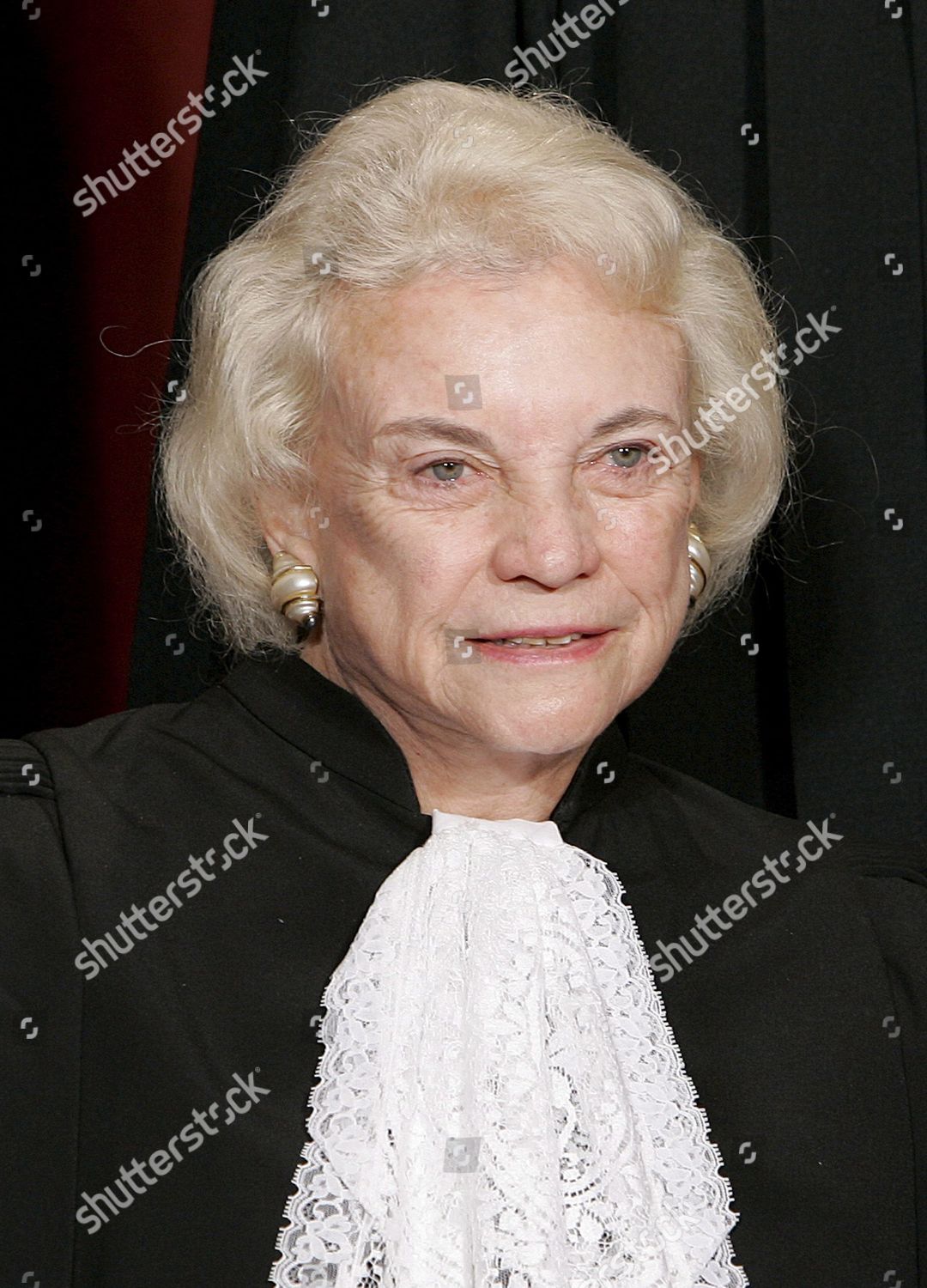 Supreme Court Justice Sandra Day Oconnor Redaktionelles Stockfoto