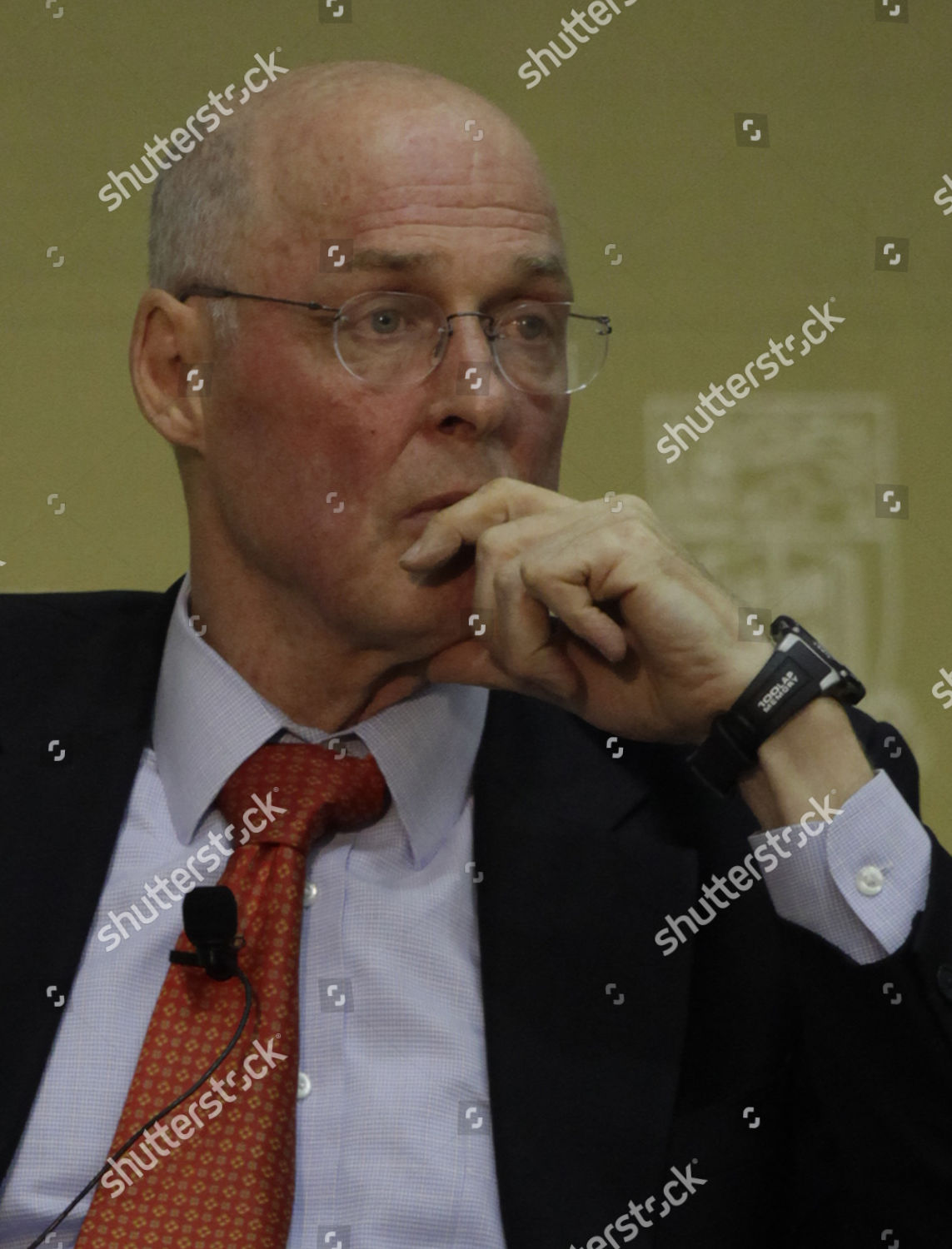 Former Secretary Us Department Treasury Henry Editorial Stock Photo ...