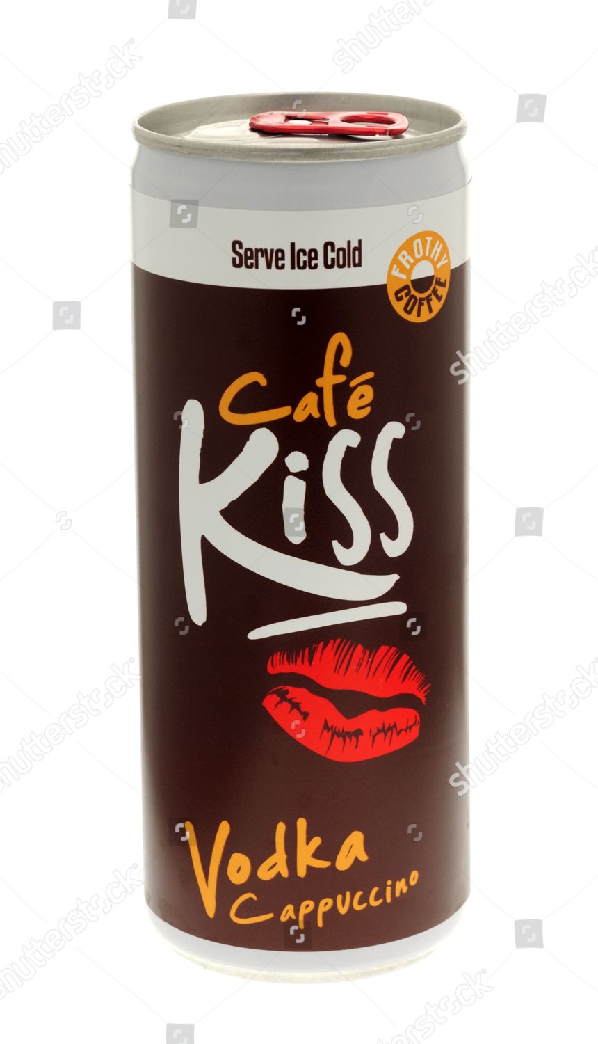 Cafe Kiss Vodka Cappuccino Editorial Stock Photo Stock Image
