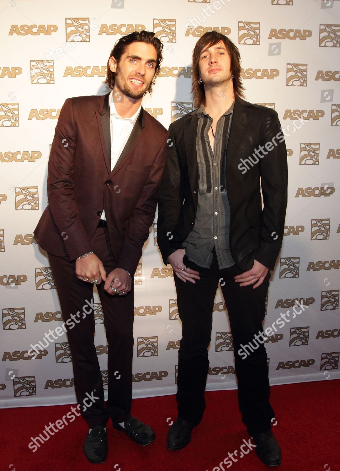 Tyson Ritter L Nick Wheeler R Editorial Stock Photo - Stock Image ...