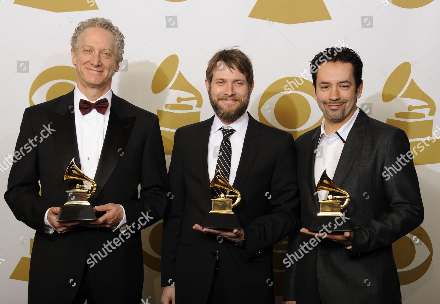 Winners Best Engineered Album Nonclassical Grammy Editorial Stock Photo